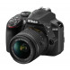 Nikon D3400 Digitale Spiegelreflexkamera mit Objektiv Nikkor AF-P 18/55vr, 24,7 Megapixel, LCD 3, SD-8 GB 300 x Premium Lexar, Schwarz [Nital Card: 4 Jahre Garantie]-06